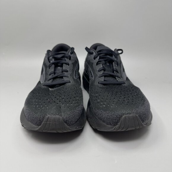 Brooks Ghost 16 Mens Size 11  Wide Triple Black Athletic Running Shoes Sneakers - Picture 5 of 8